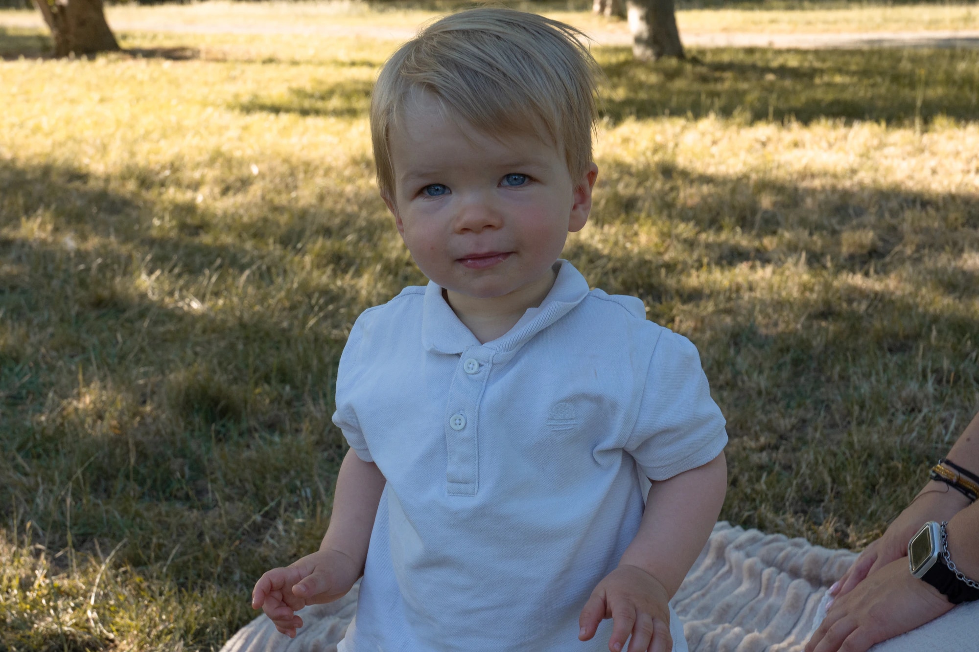 Portrait bébé garcon, séance photo famille à Toulouse