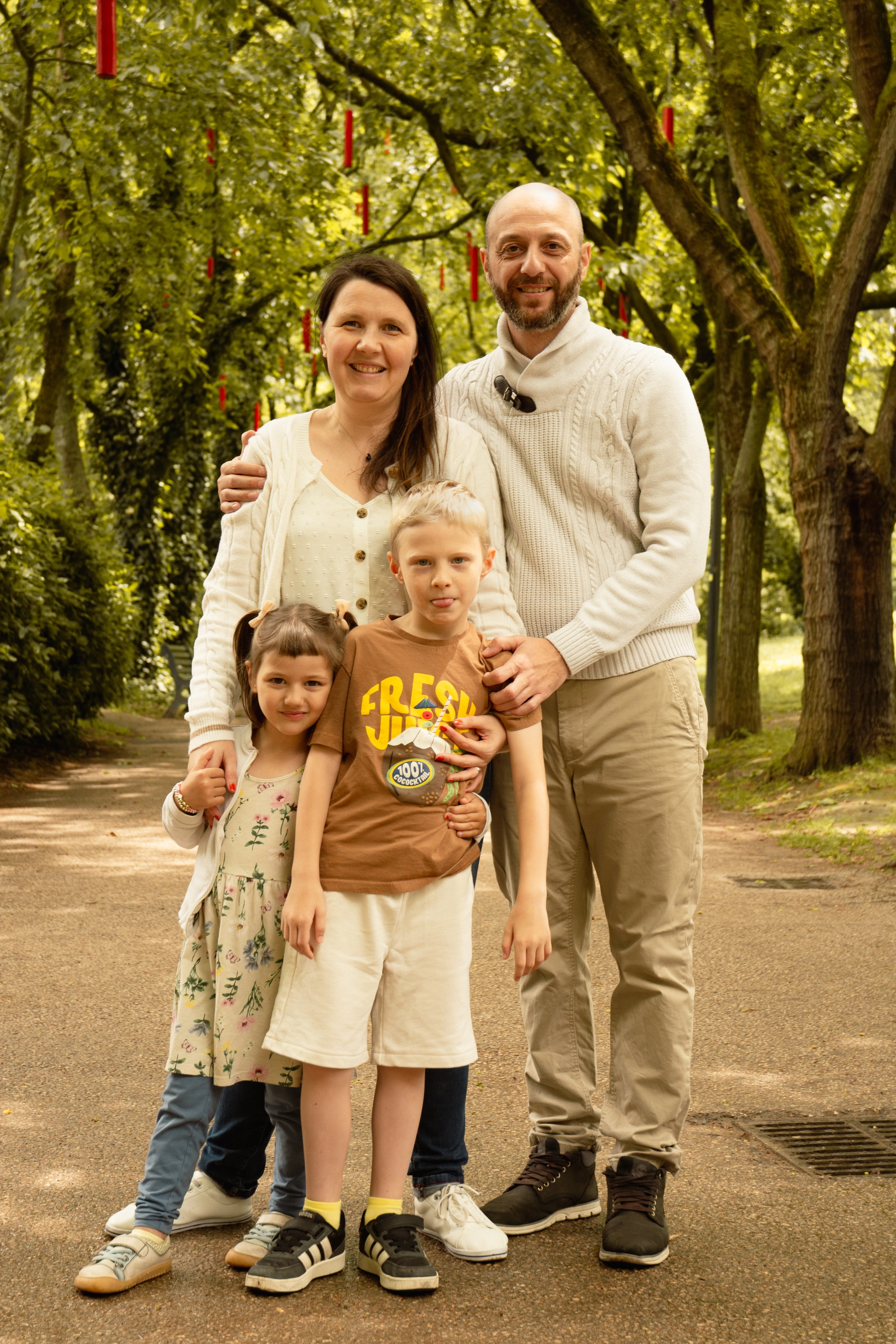 Famille parc, séance photo famille à Toulouse
